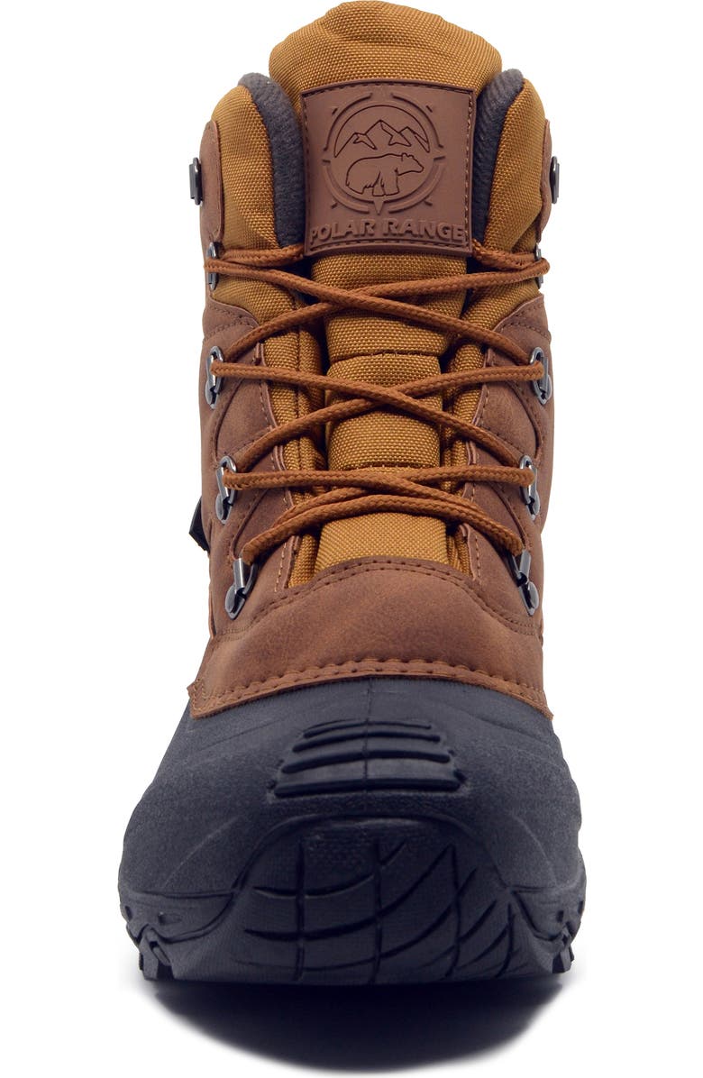 POLAR RANGE Arno Waterproof Snow Boot, Alternate, color, Tan