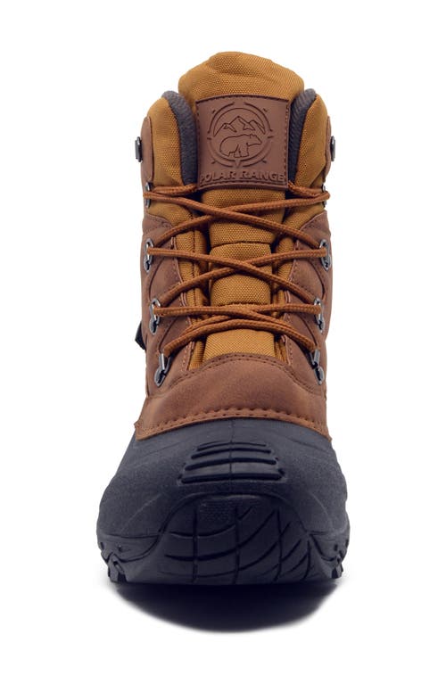 Polar Range Arno Waterproof Snow Boot In Brown