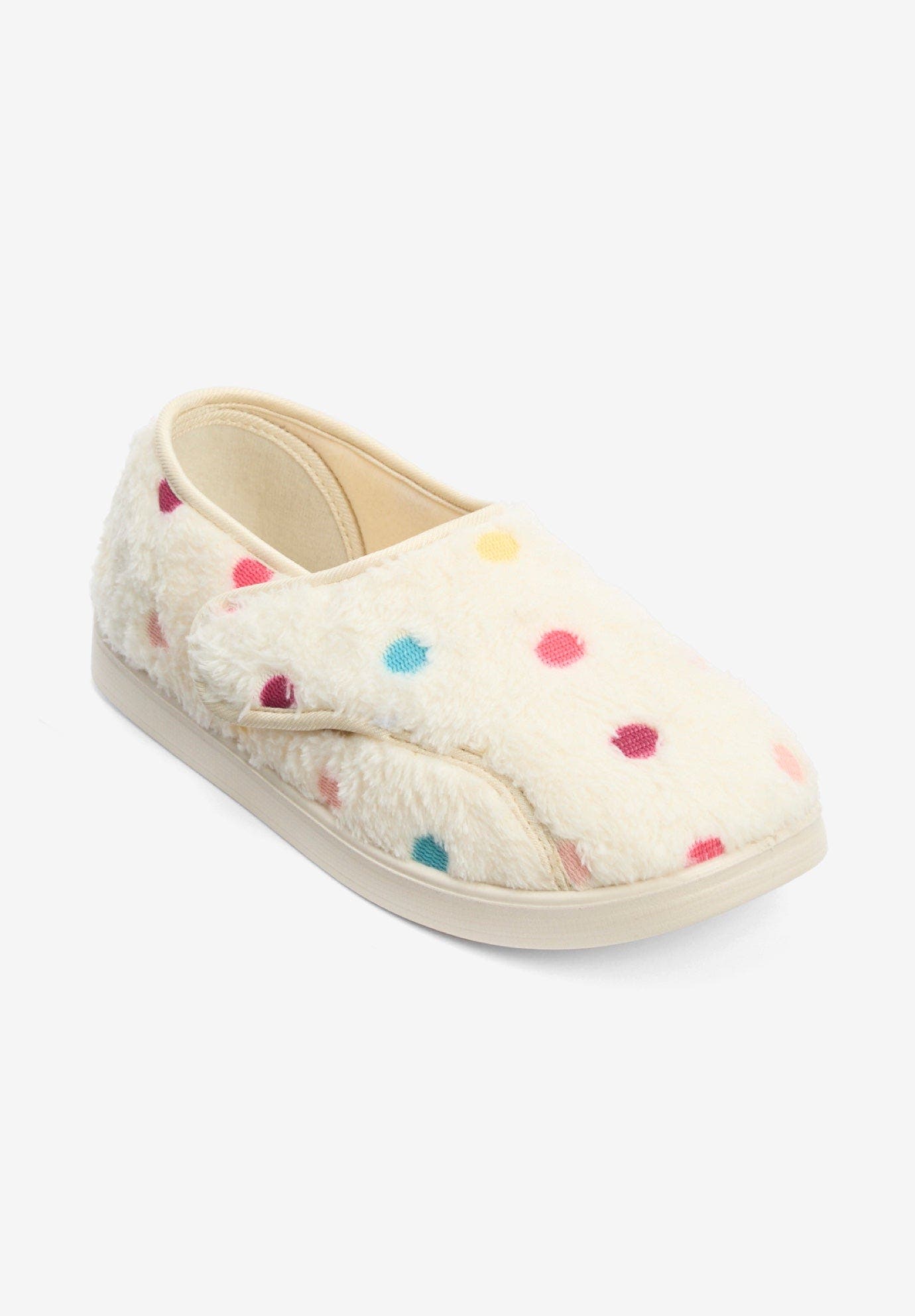 Comfortview The Daria Orthotic Slipper, Main, color, Multi Polka Dot