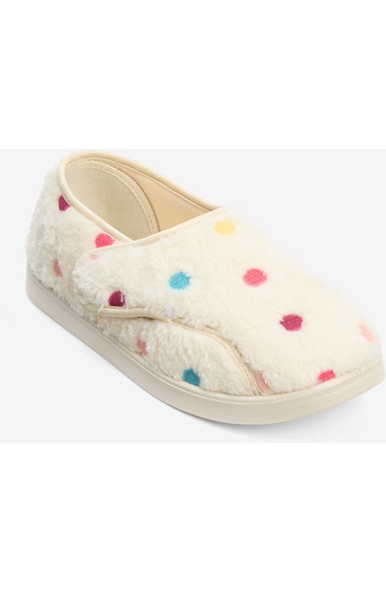 Comfortview The Daria Orthotic Slipper, Main, color, Multi Polka Dot