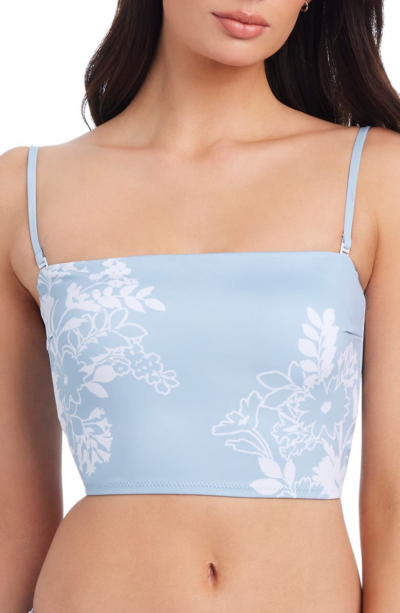 Sanctuary Meadow Crop Bikini Top, Main, color, 