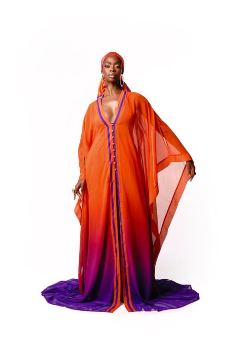 Luna Chiffon Kaftan