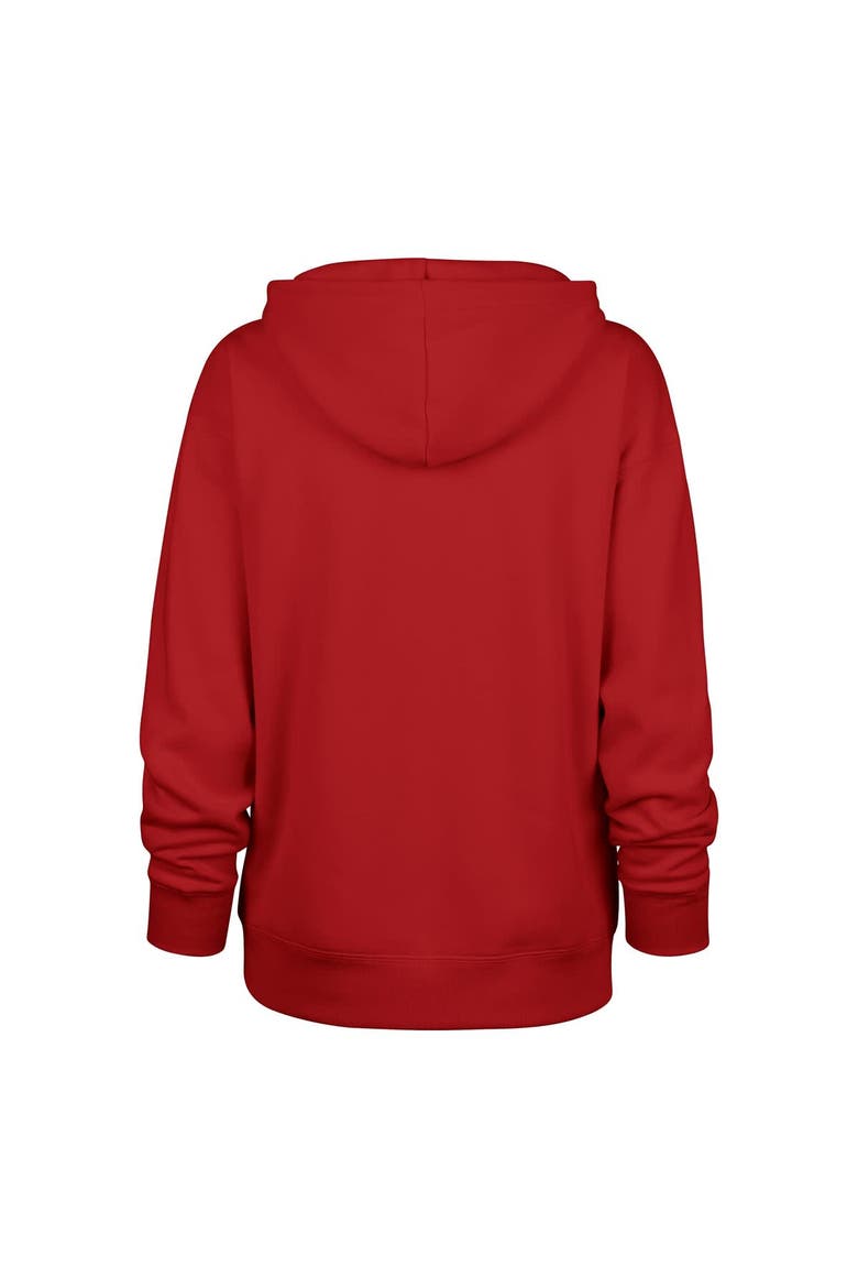 Women's '47 Red Kansas City Chiefs Plus Size Whirlwind Naomi Hoodie, Alternate, color, Red