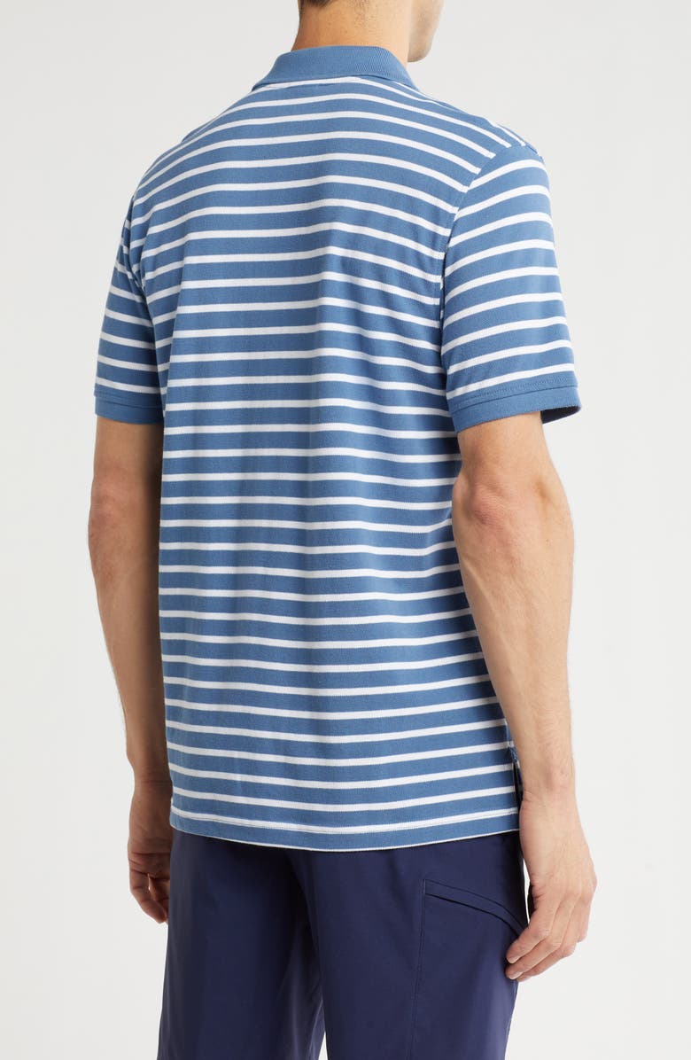 Brooks Brothers Mariner Cotton Piqué Polo, Alternate, color, Blue/ White