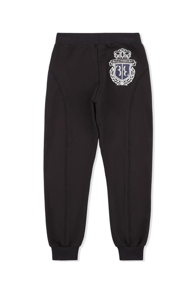 Sweatpants Crest Boy, Alternate, color, black