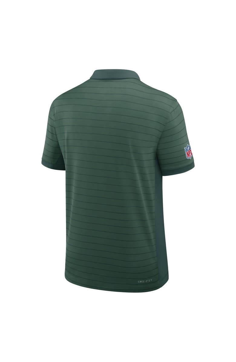 Nike Men's Nike Green Green Bay Packers Sideline Victory Stripe Performance Polo, Alternate, color, Green