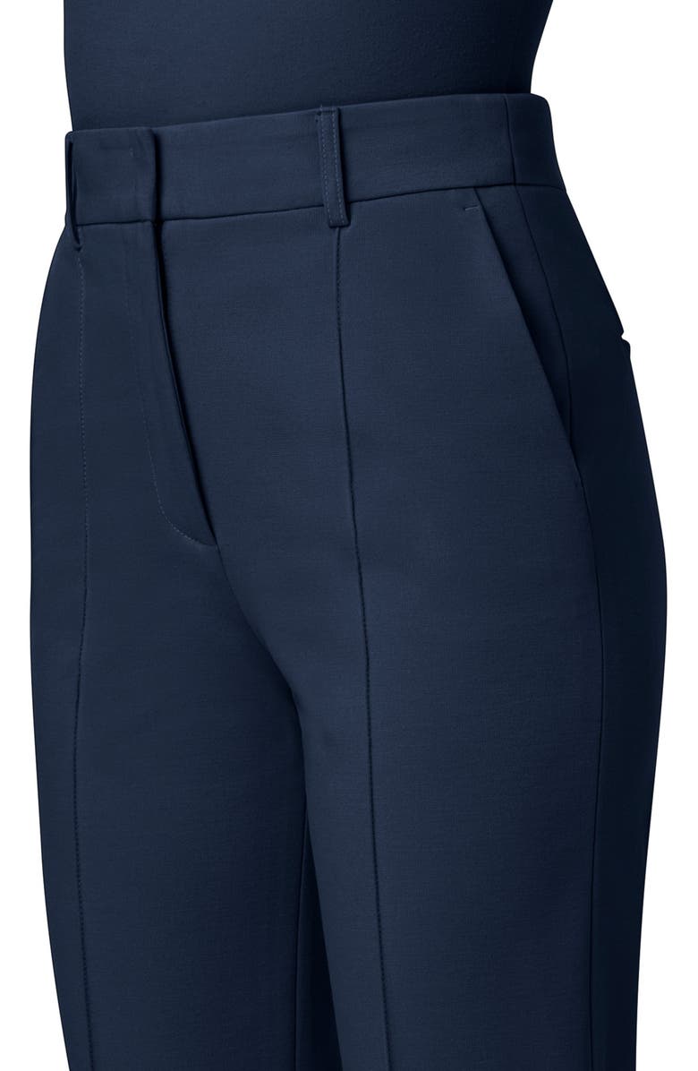 Akris punto Ferry Pintuck Signature Jersey Pants, Alternate, color, 