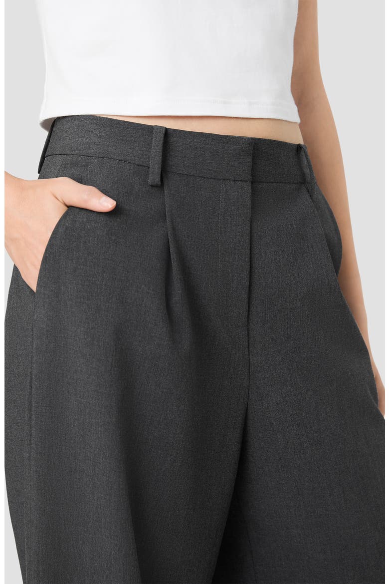 Tavi Wide Leg Suiting Pants, Alternate, color, GRAPHITE