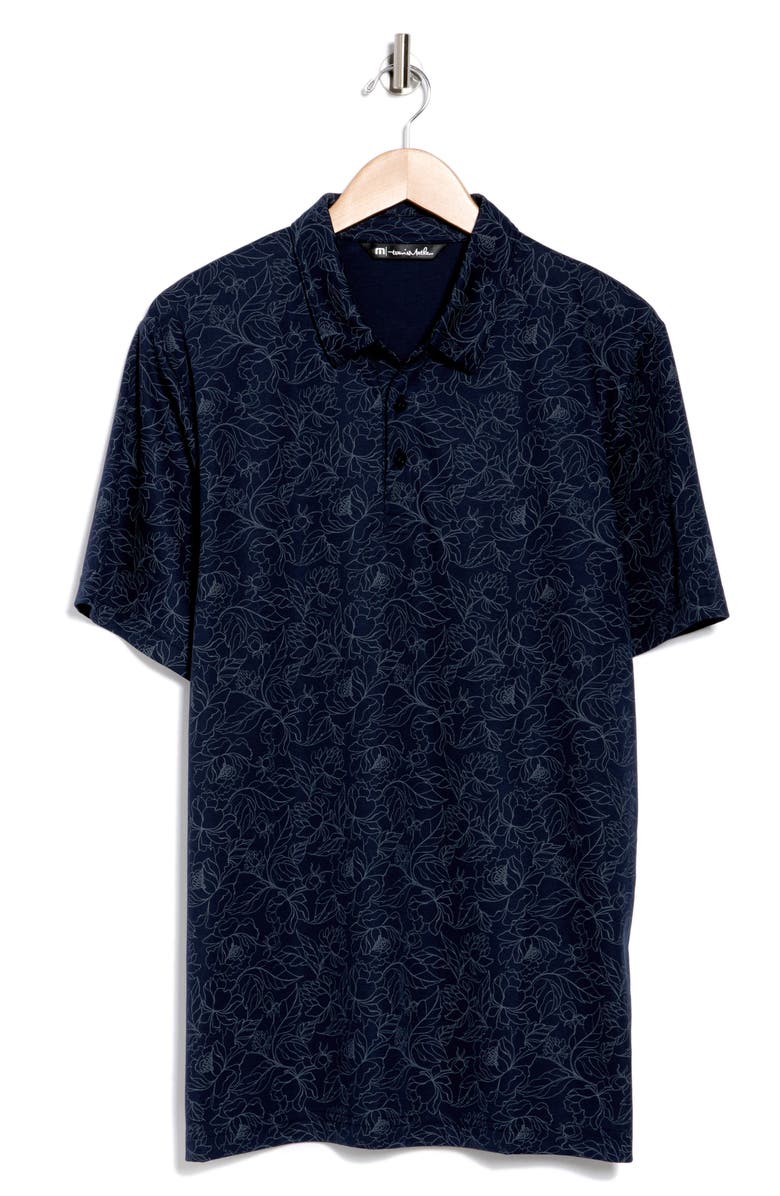 TravisMathew Monstera Leaf Polo, Alternate, color,