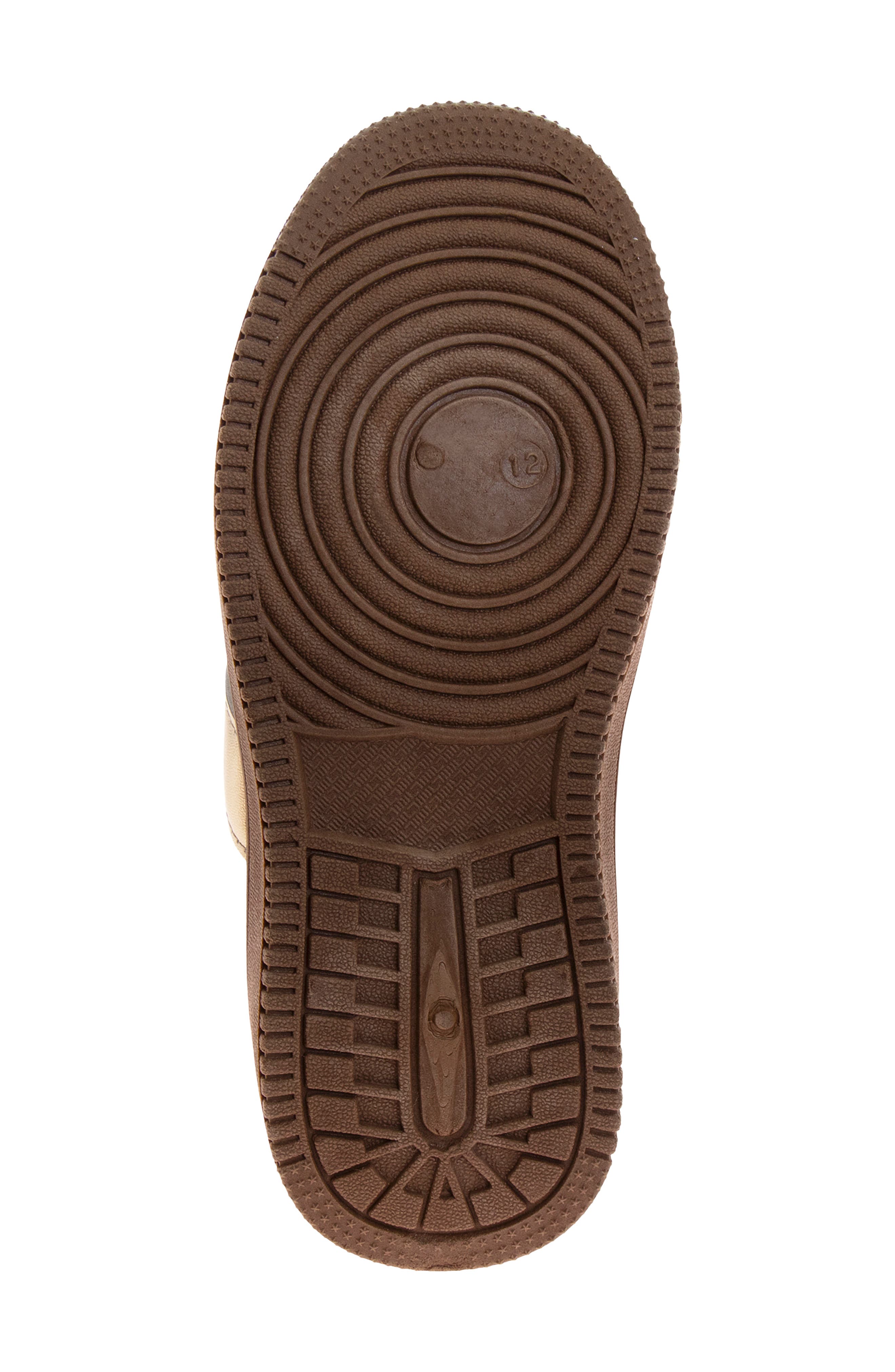 Kids' Faux Fur Slip On Sneaker, Alternate, color, WHITE BEIGE