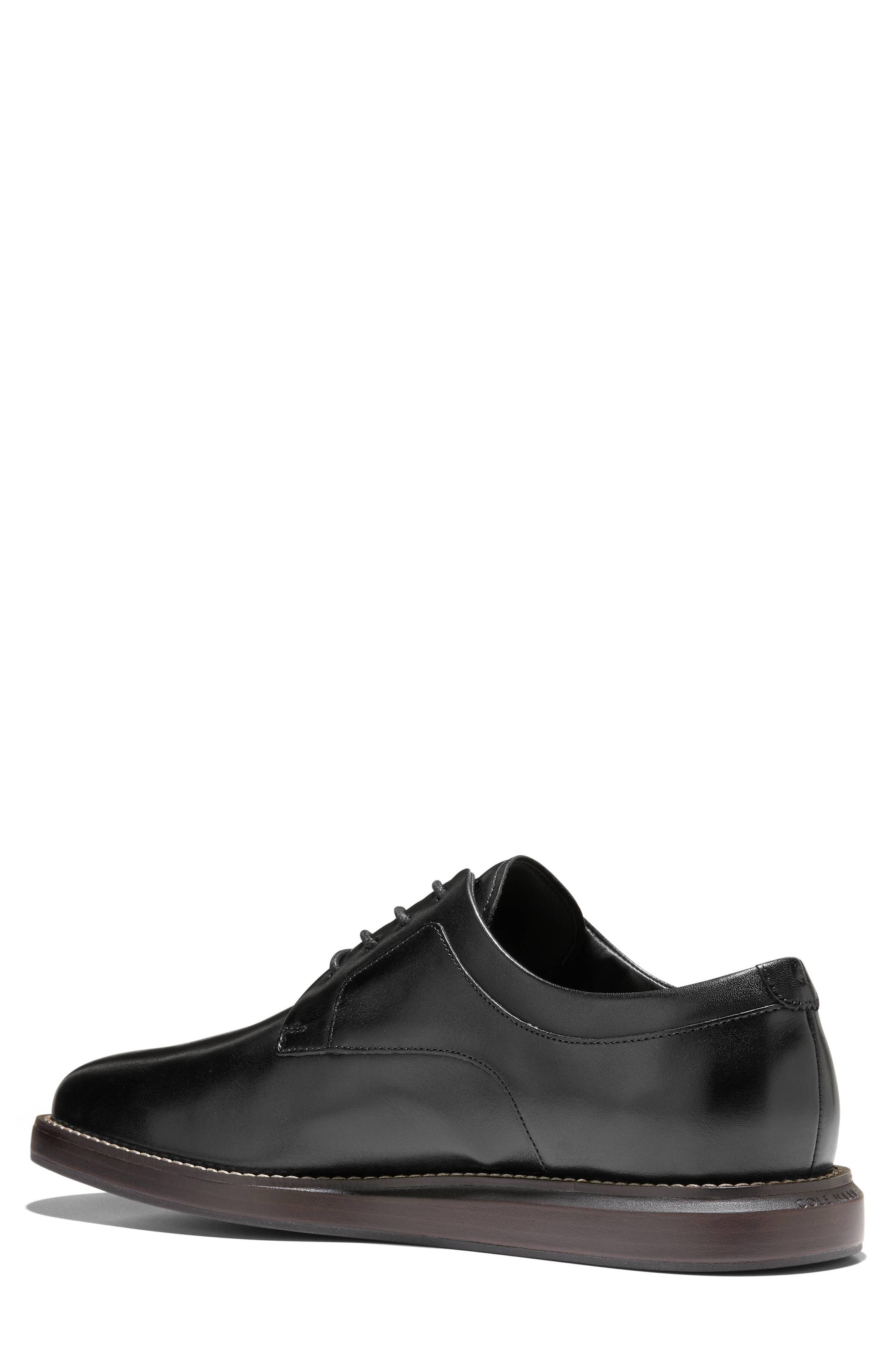 Cole Haan Grand Neoclassic Plain Toe Derby, Alternate, color, Black / Dk Natural