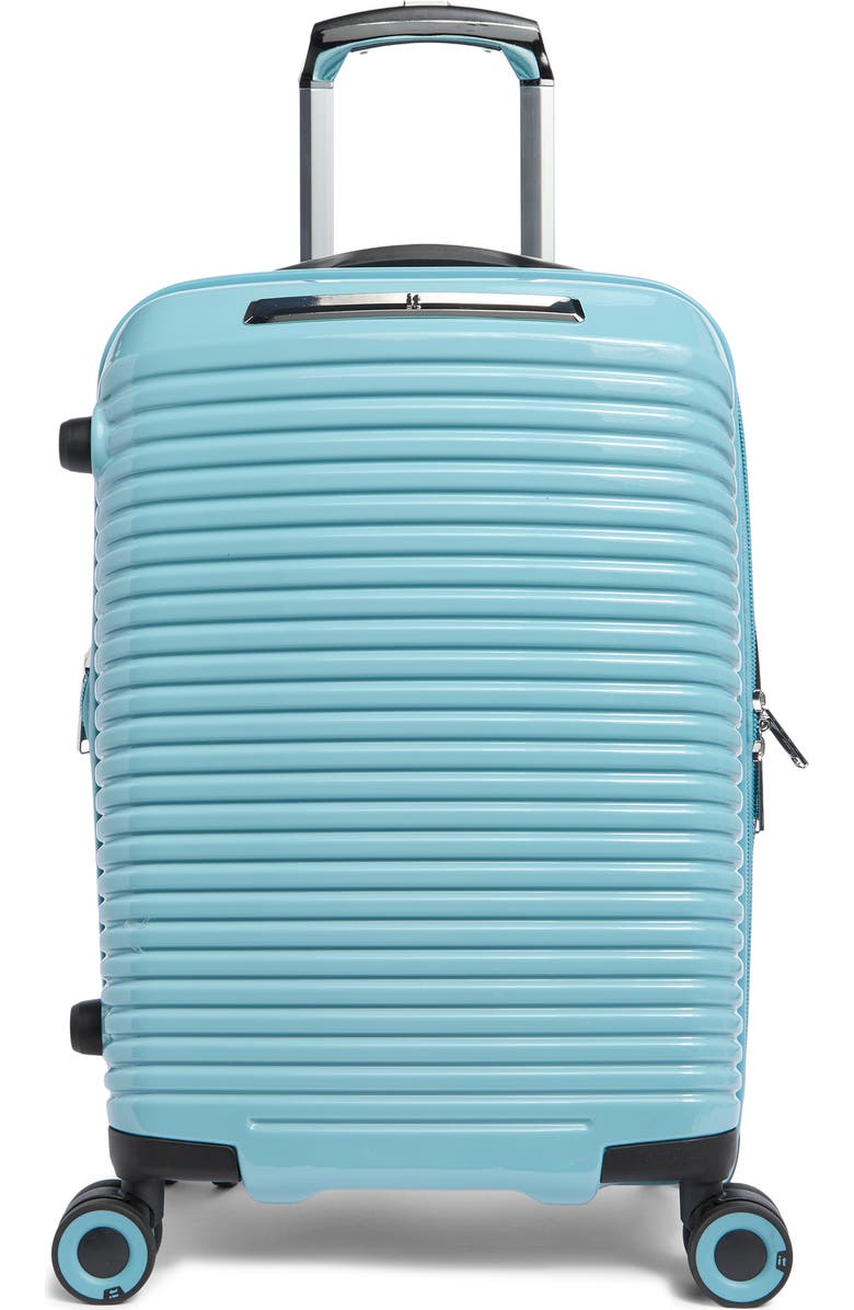 IT LUGGAGE Traversed 21-Inch Spinner Carry-On Luggage, Main, color, Camo Blue