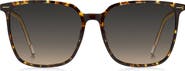 BOSS 57mm Rectangular Sunglasses