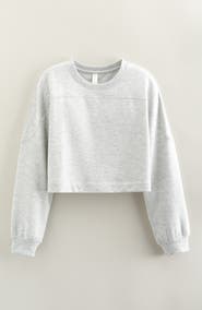 Zella Girl Kids' Step Up Fleece Sweatshirt