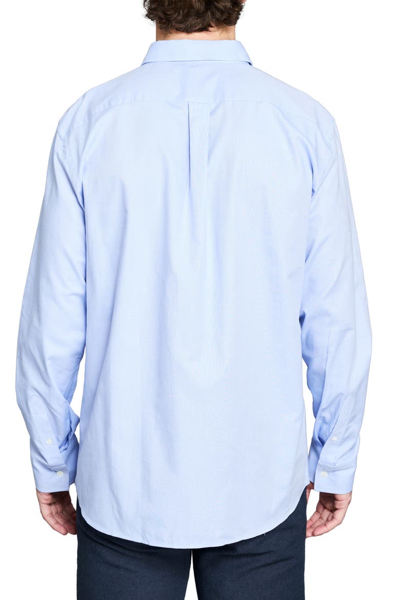 Hutcheson Oxford Dress Shirt, Alternate, color, LIGHT BLUE