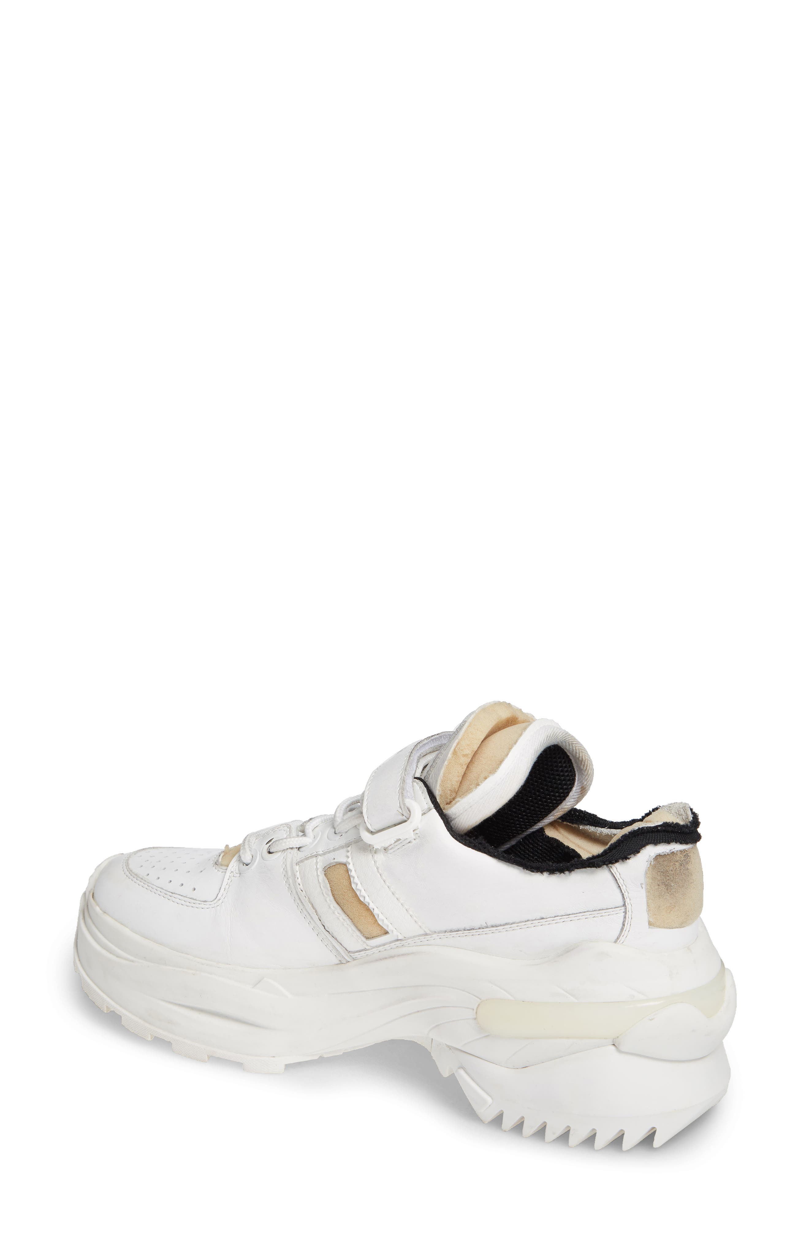 Maison Margiela Retro Fit Destroyed Sneaker, Alternate, color, 
