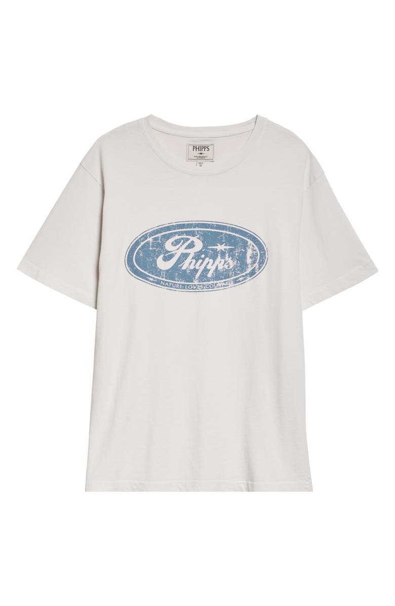 PHIPPS Trucker Logo Graphic T-Shirt, Alternate, color, White