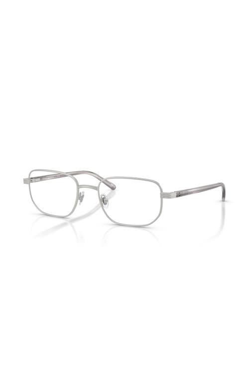 Brooks Brothers 55mm Oval Optical Glasses In Gray