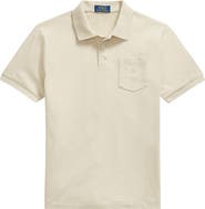 Polo Ralph Lauren Kids' Solid Cotton Jersey Pocket Polo