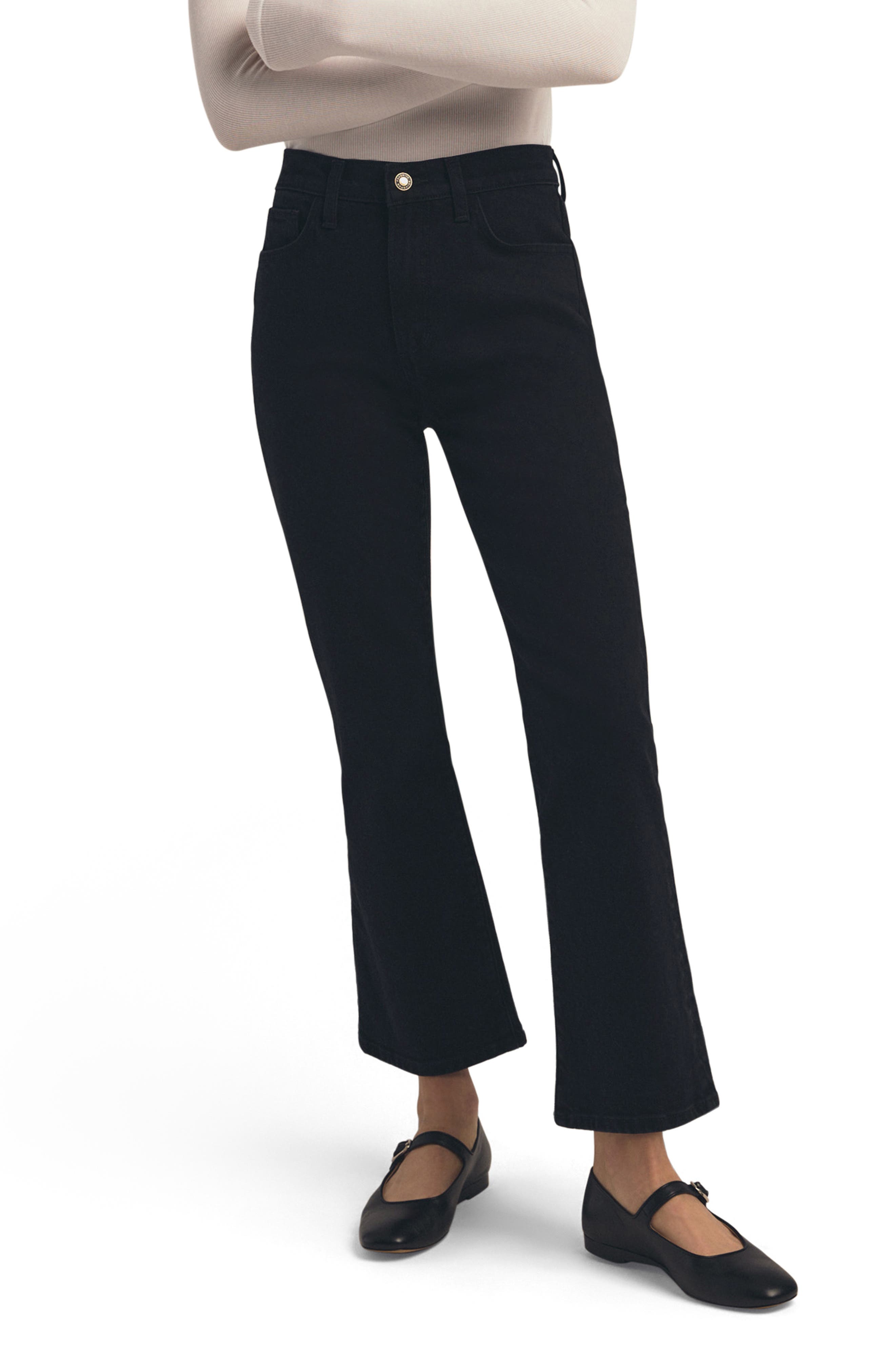 Favorite Daughter The Erin High Waist Crop Bootcut Jeans