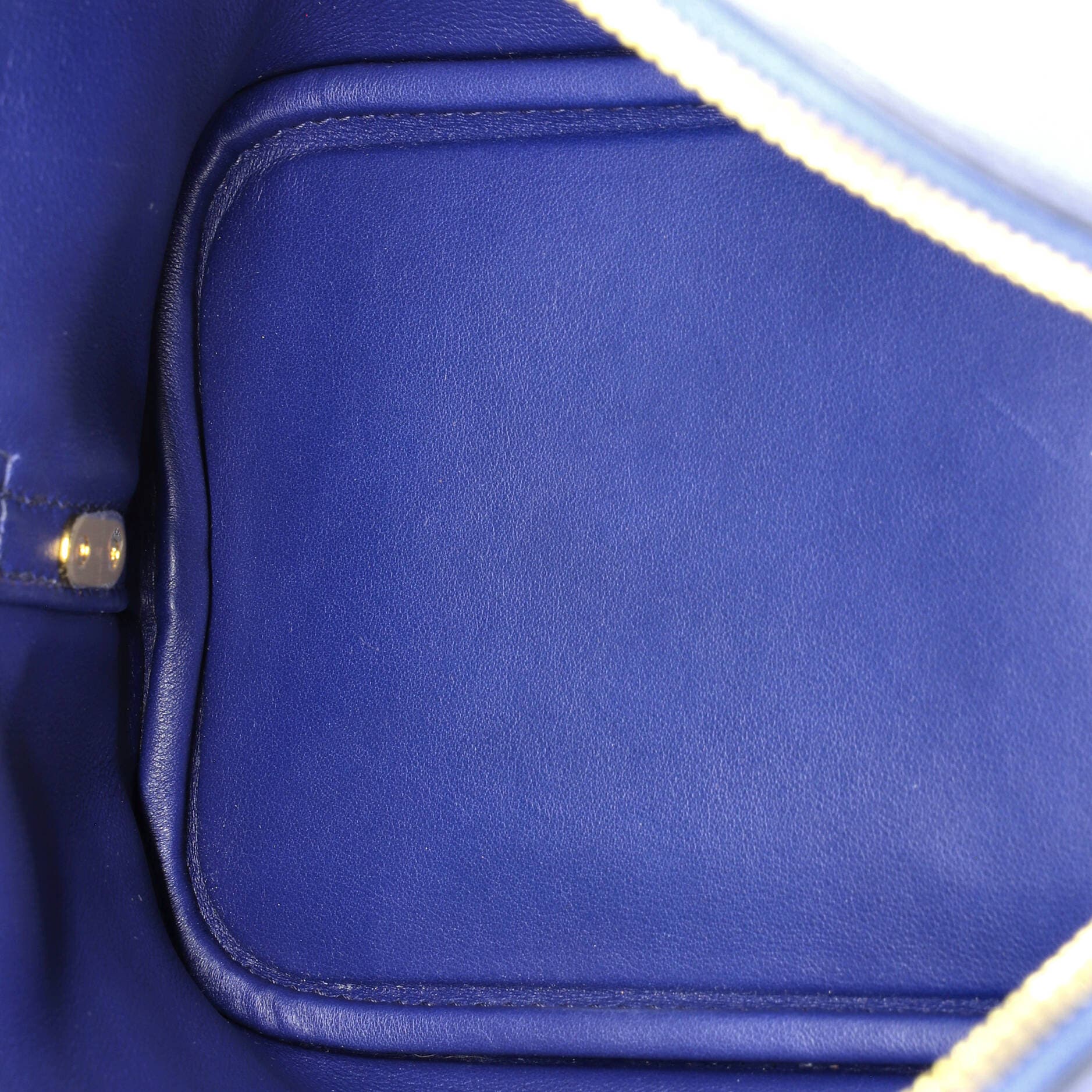 Pre-Owned Hermes Bolide 1923 Bag Evercolor 30, Alternate, color, Bleu Saphir