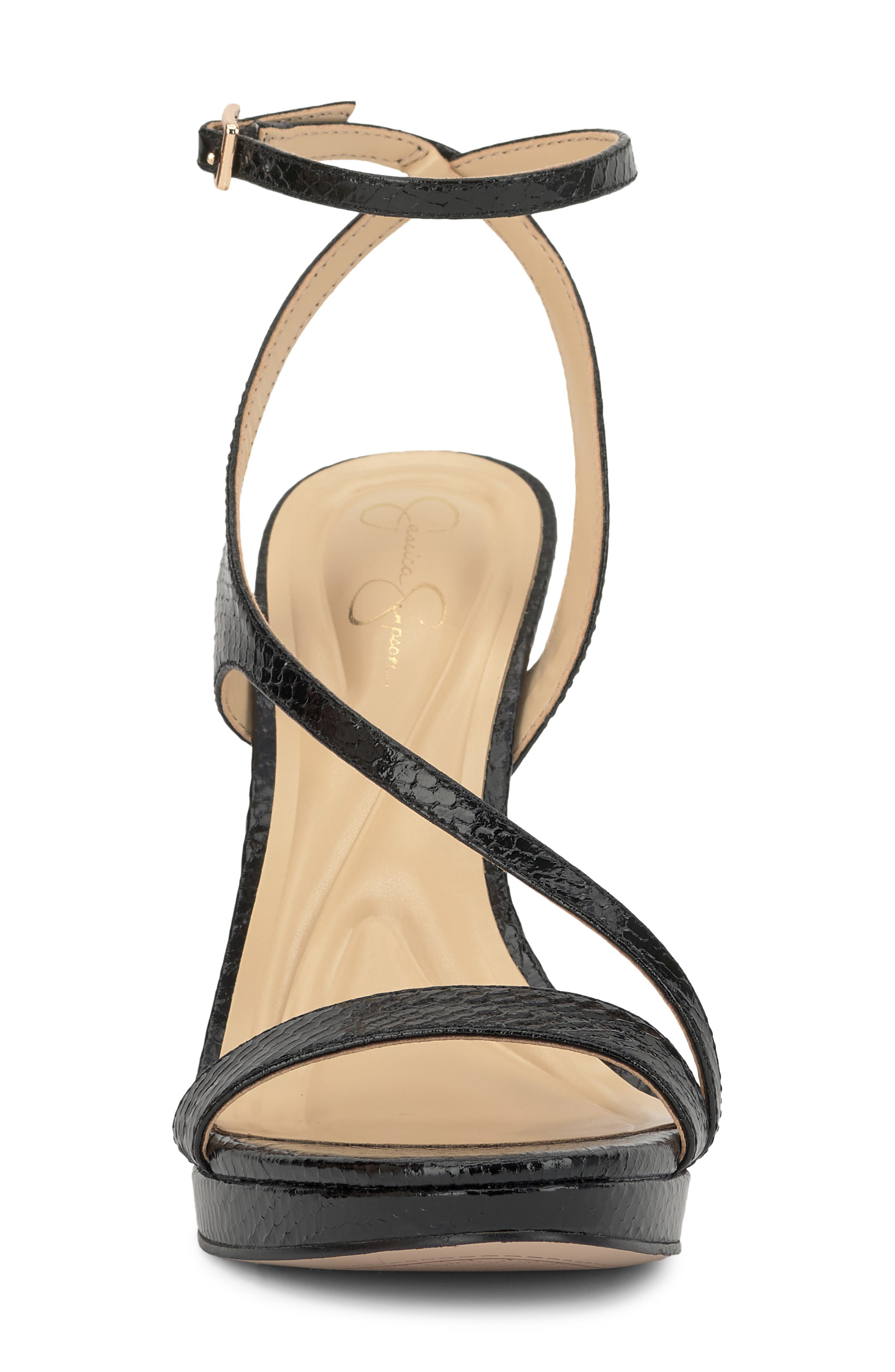 Jessica Simpson Dixia Sandal, Alternate, color, Black