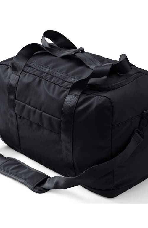 Lands' End Travel Carry On Luggage Duffle Bag In Black