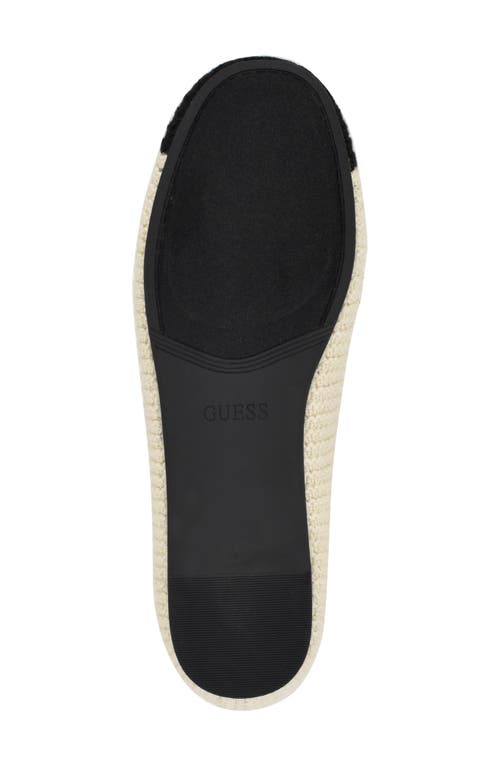 Guess Women's Maysa Crochet Knit Mary Jane Flats In Ivory