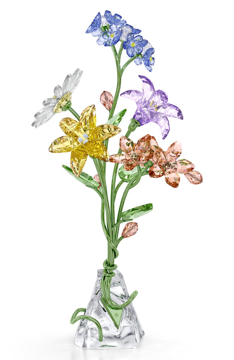Swarovski Florere Bouquet Crystal Figurine, Alternate, color, Multicolored