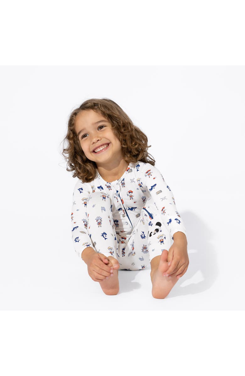 Bellabu Bear Baby Pirate Convertible Footie, Alternate, color, Pirate