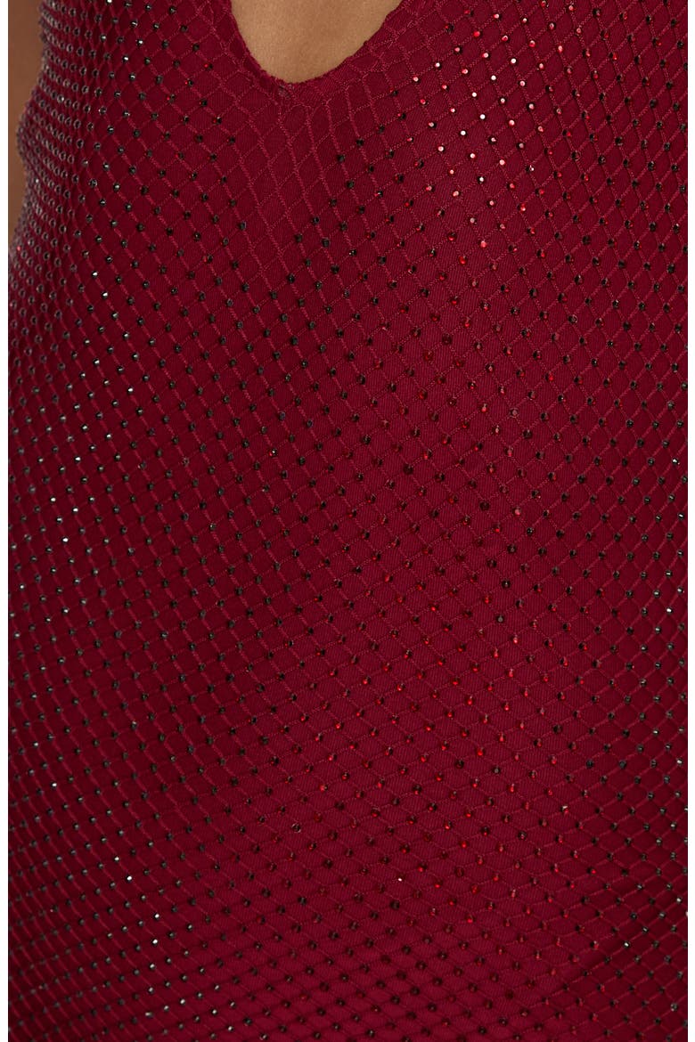 Earls Halter Maxi Dress, Alternate, color, RED