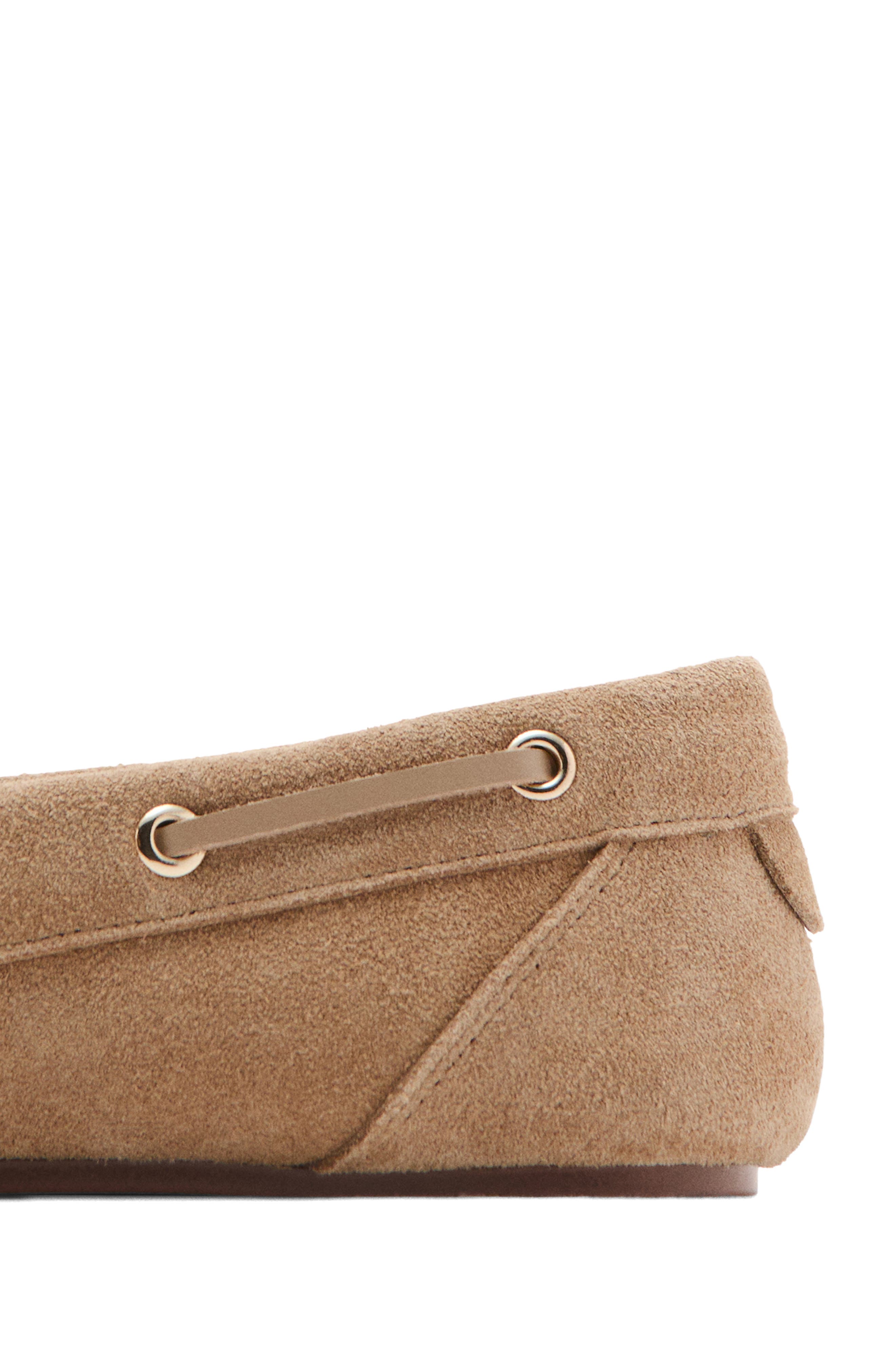 Suede Boat Shoe, Alternate, color, SAND