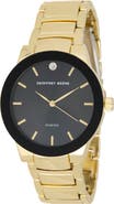 GEOFFREY BEENE Men's Modern Diamond Bracelet Watch, 41mm - 0.001 ctw