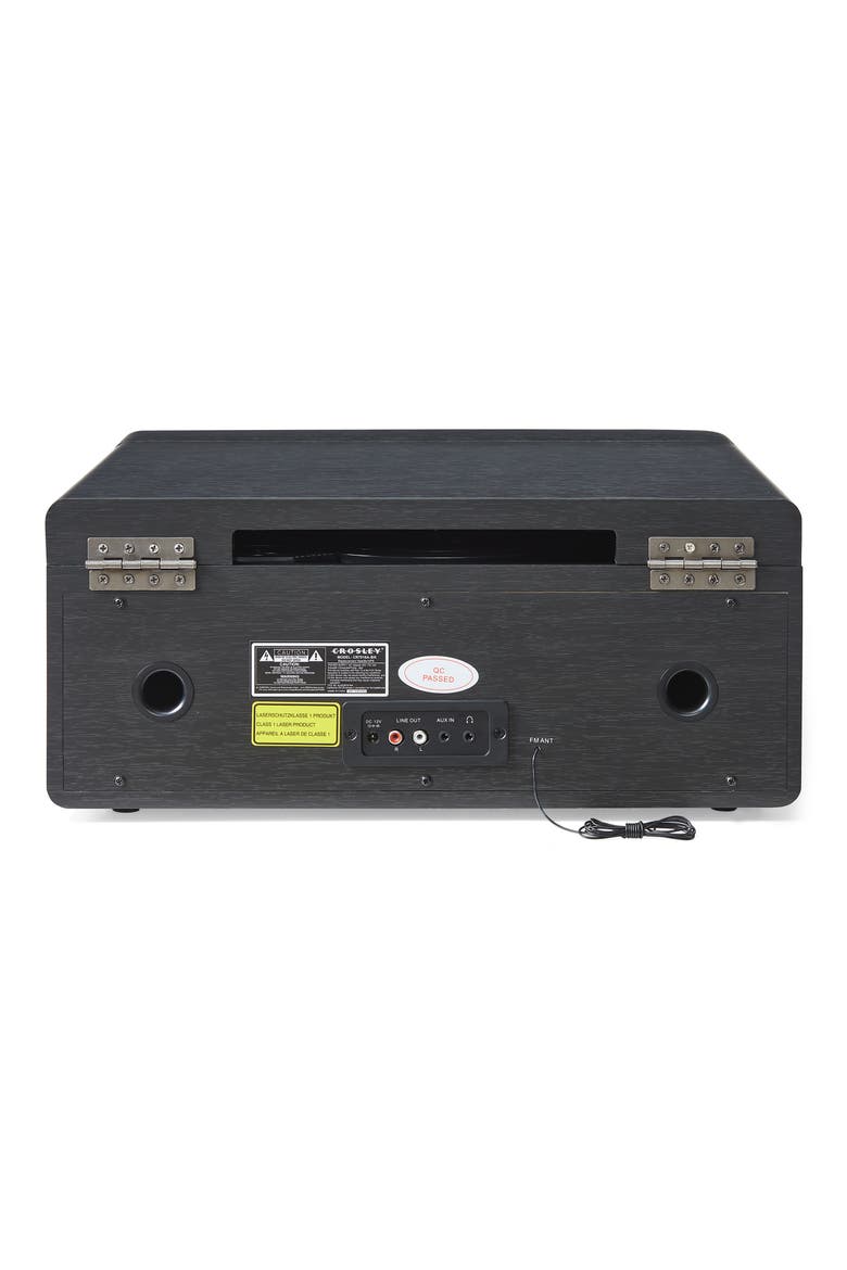 Rhapsody 7-in-1 Record Player, Alternate, color, BLACK