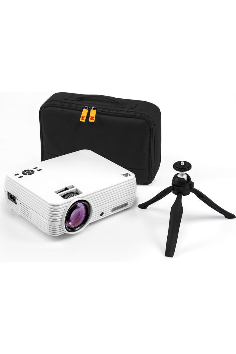 FLIK X4 Portable Projector, Main, color, White