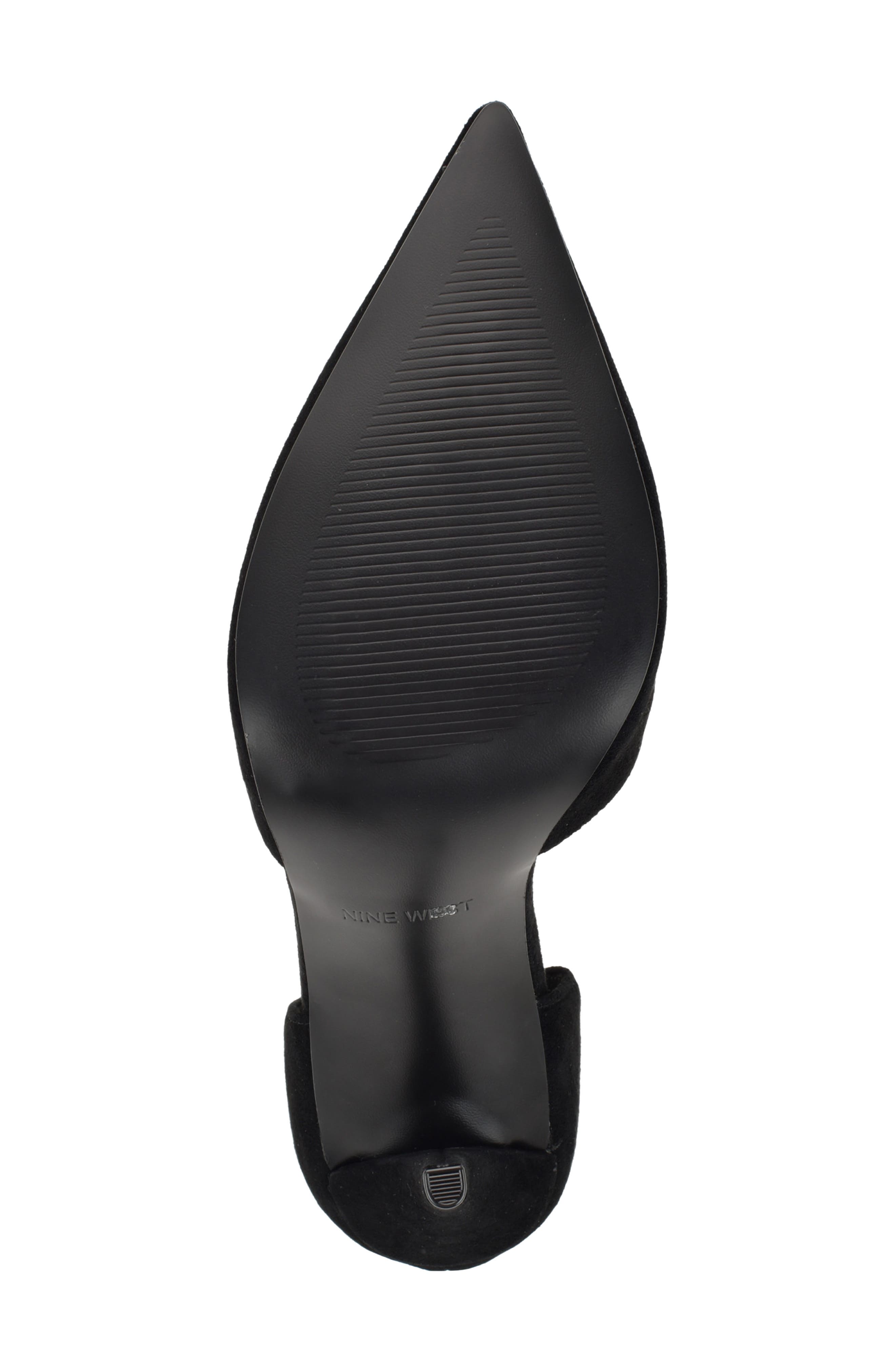 Candela Pointed Toe Pump, Alternate, color, BLACK