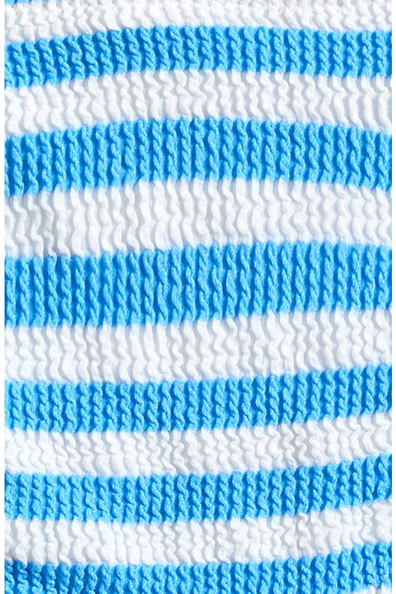 Kids' Textured Stripe Two-Piece Swimsuit, Alternate, color, POWDER BLUE