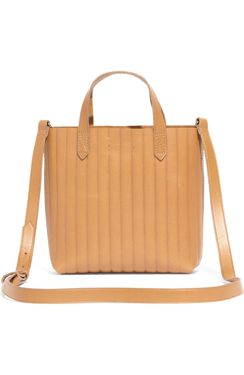 Madewell The Mini Transport Crossbody: Bubble Pleat Edition, Main, color,