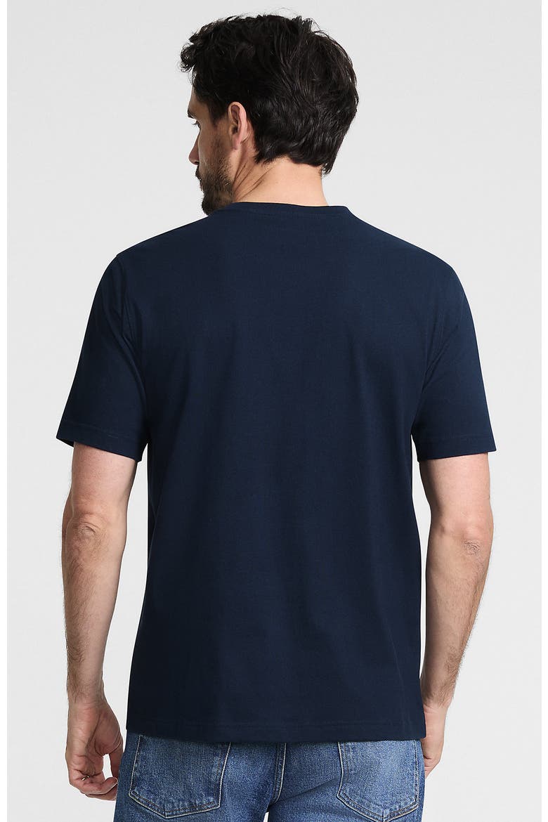 Short Sleeve Super-T Henley, Alternate, color, Radiant Navy