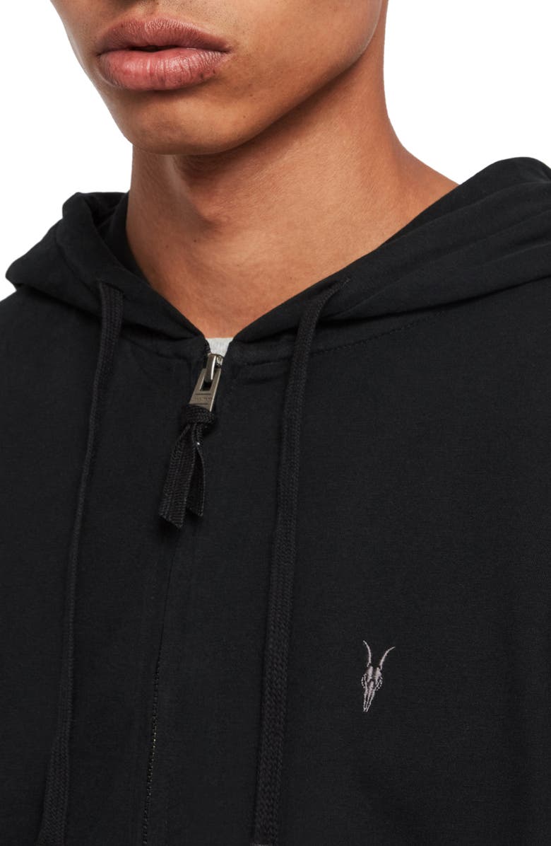 AllSaints Brace Zip Hoodie, Alternate, color, 