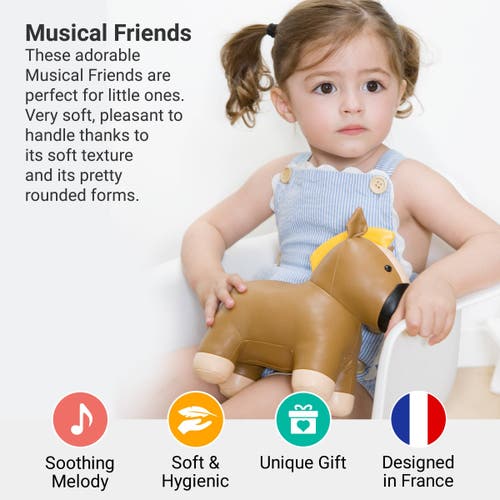 Little Big Friends Musical Animals In Brown