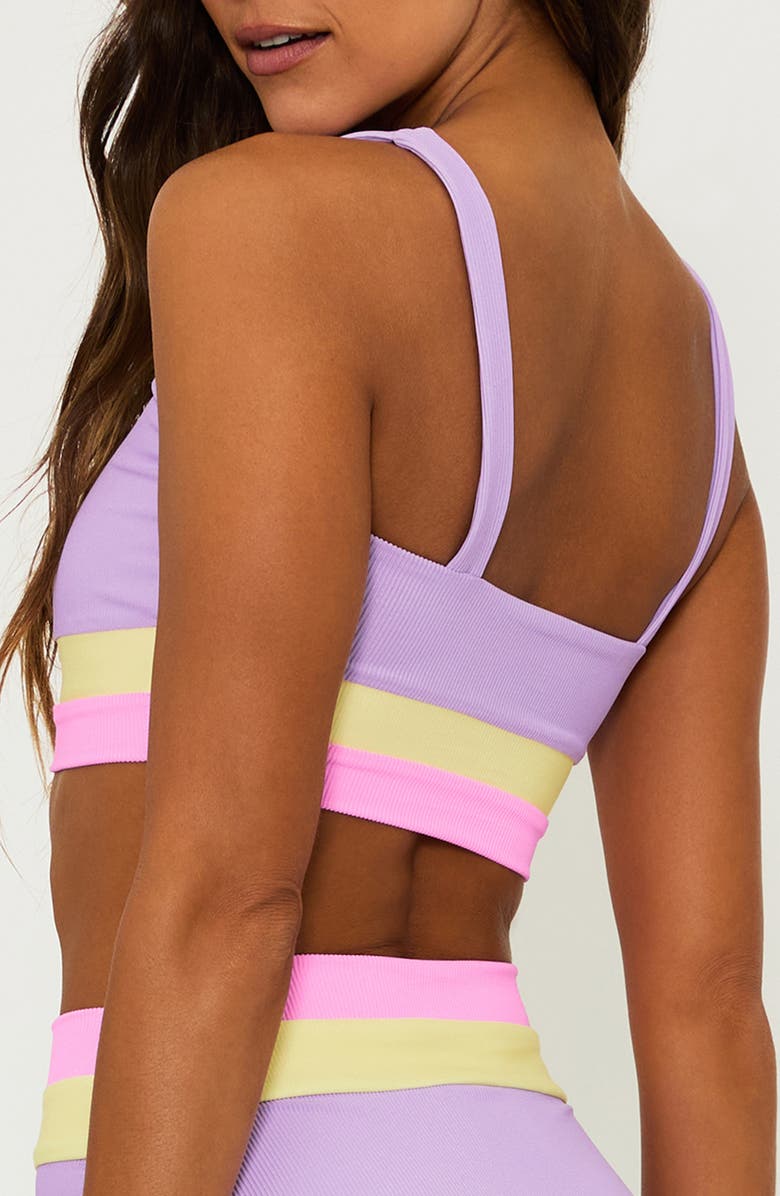 Beach Riot Mackenzie Colorblock Bikini Top, Alternate, color, Sublime