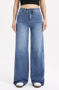 Bayeas High Waist Wide Leg Jeans