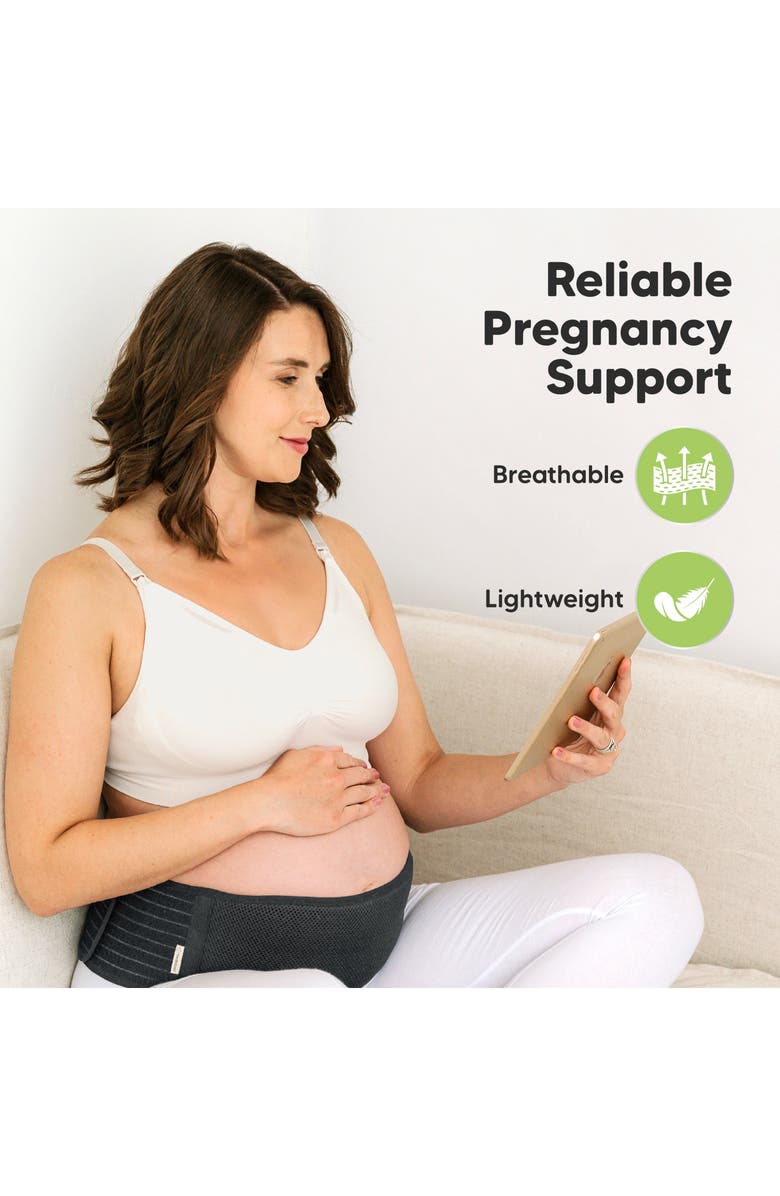 KeaBabies Ease Maternity Support Belt, Alternate, color, Midnight Black