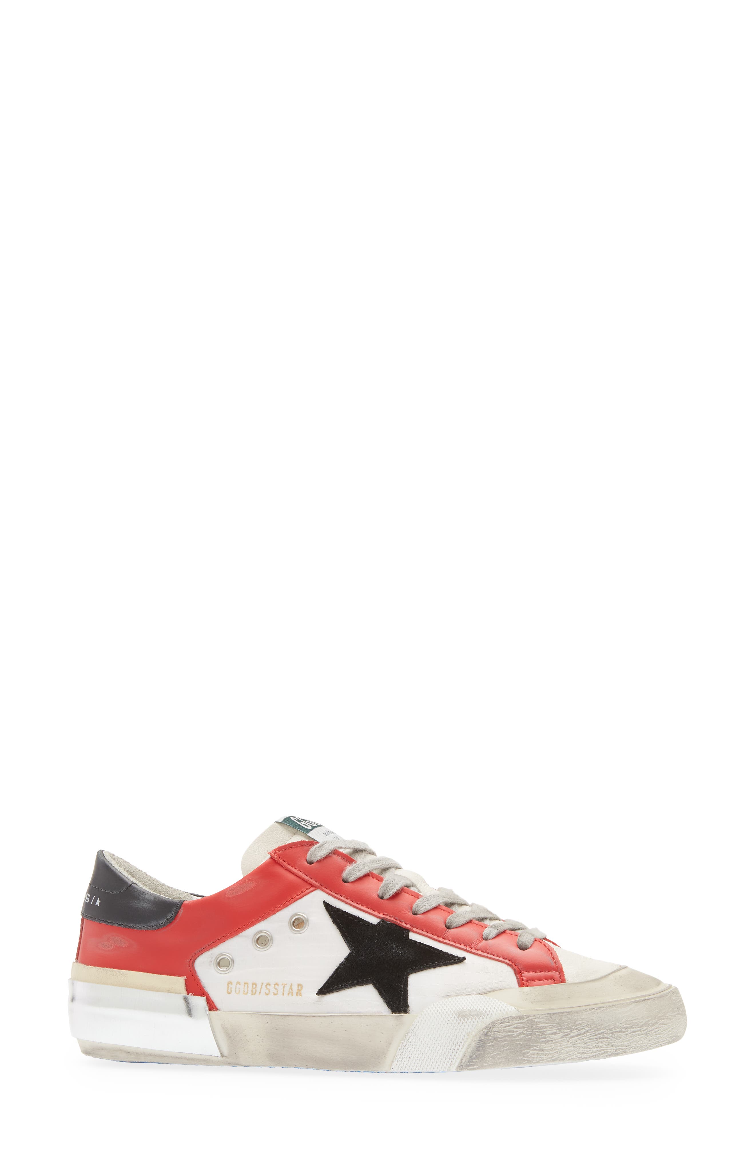 Golden Goose Super-Star Low Top Sneaker, Alternate, color, 