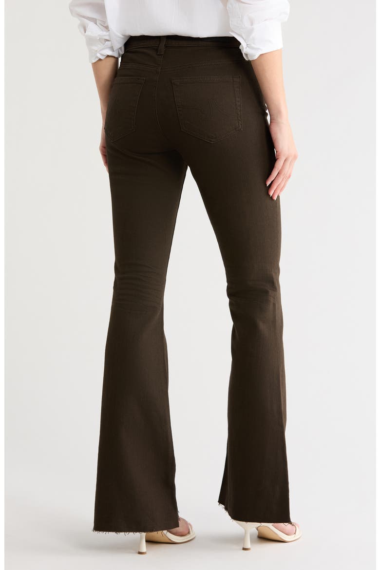 Angeline Mid Rise Flare Jeans, Alternate, color, 1 YEAR SULFUR STONE BROWN