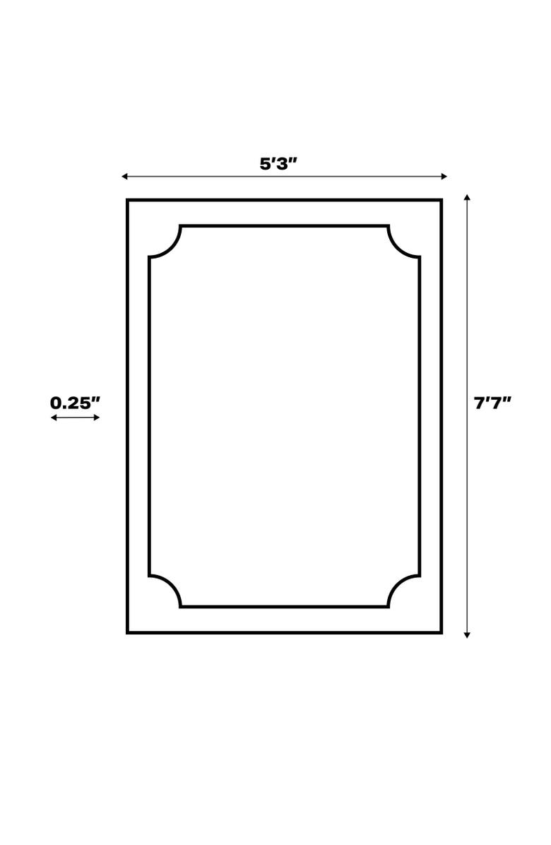 JONATHAN Y Havana Tropical Palm Leaf Indoor/Outdoor Area Rug, Alternate, color, Gray/Black