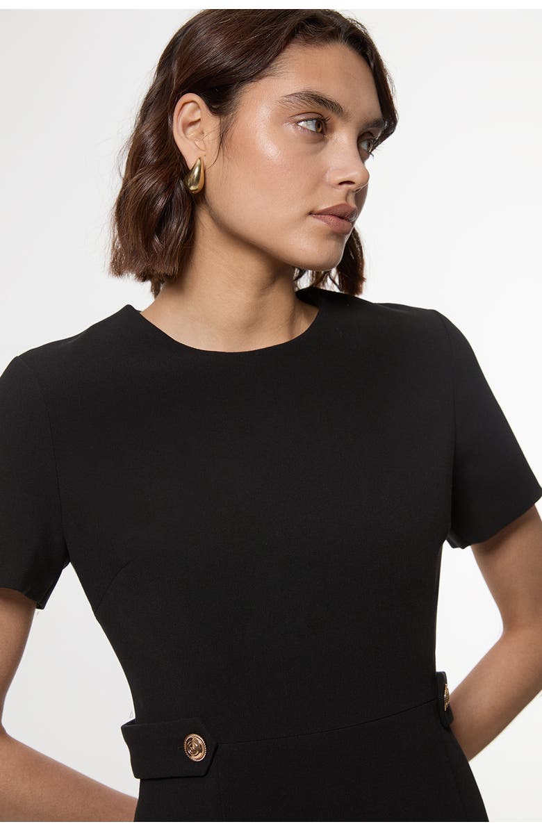 Karen Millen Detail Tailored Mini Dress, Alternate, color,