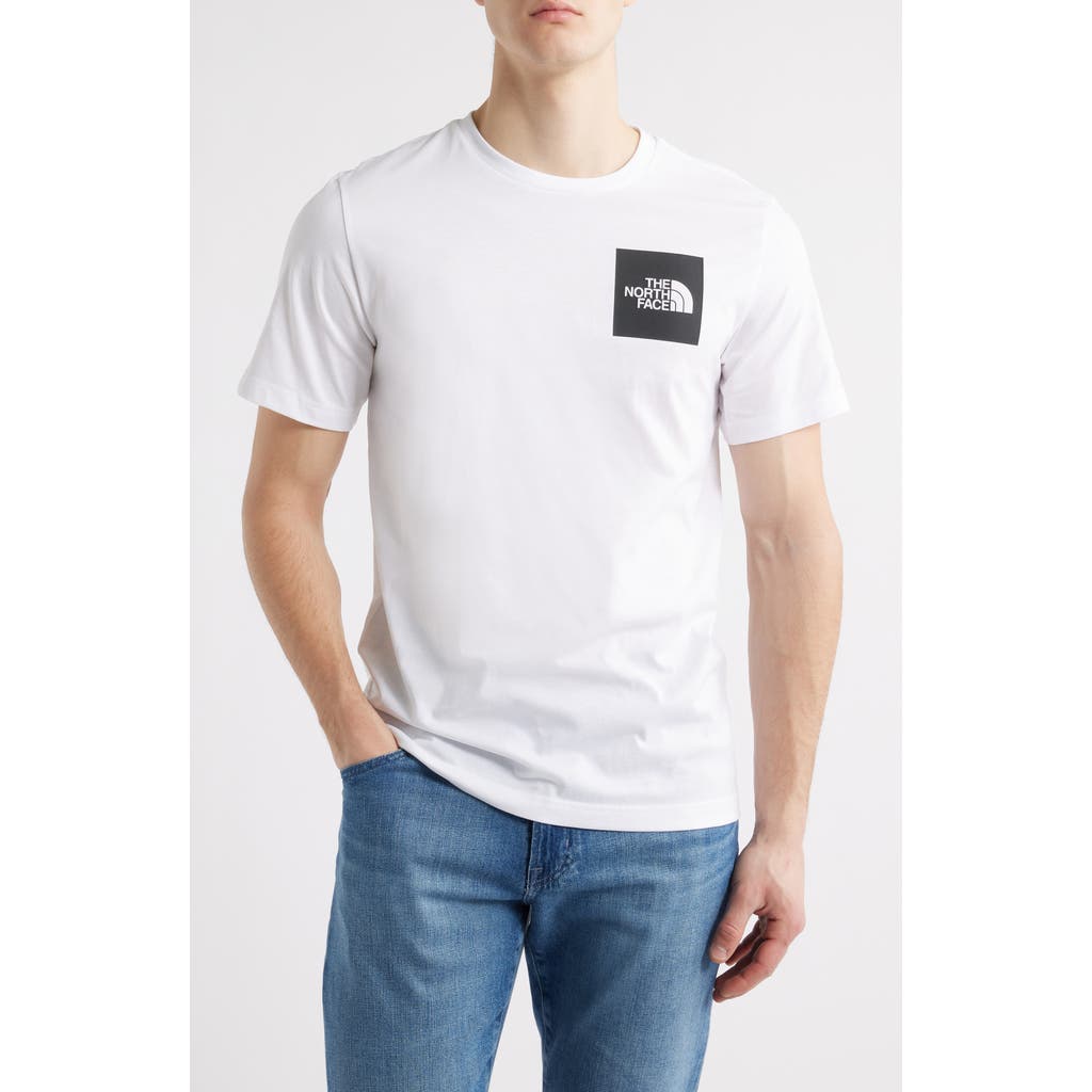 THE NORTH FACE THE NORTH FACE FINE COTTON BLEND LOGO GRAPHIC T-SHIRT