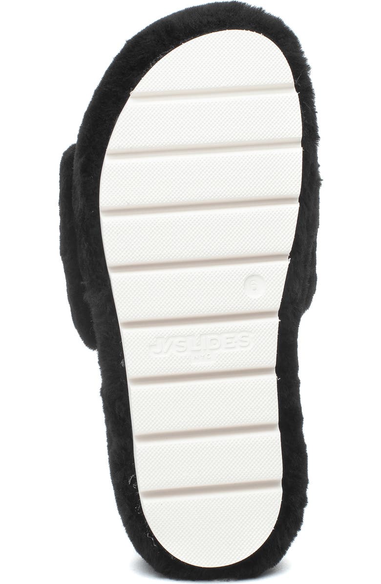 JSlides Bryce Genuine Shearling Platform Slipper, Alternate, color,